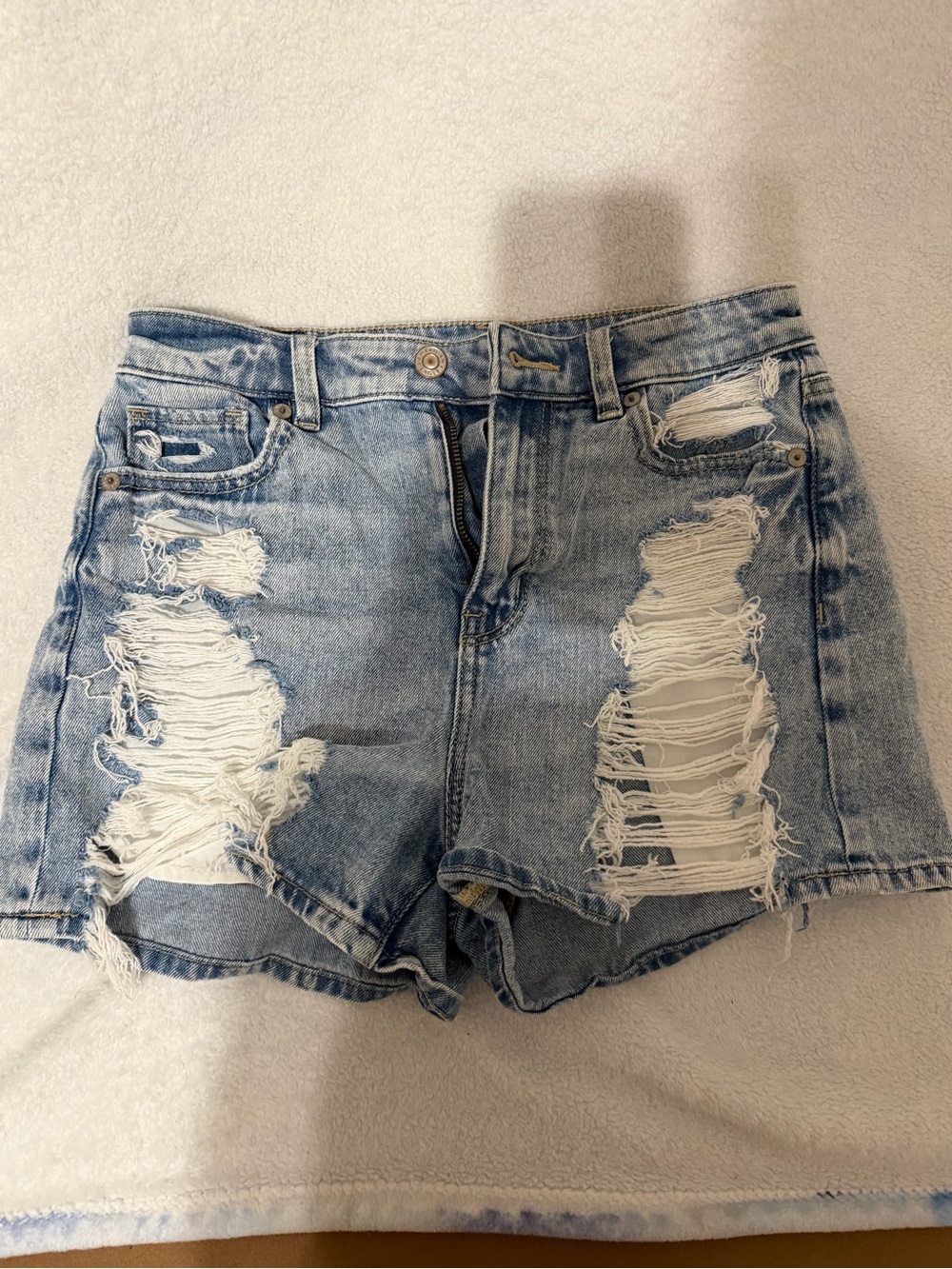 American eagle Light Blue Denim Women's Shorts
Size 0
Perfect condition